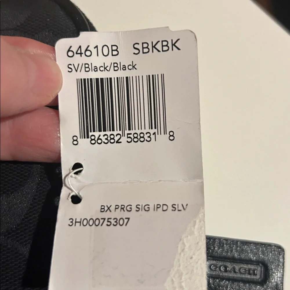 Coach elegant black